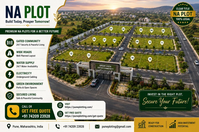 ₹210 Lakh | 3500 Sq.Ft. Plot | Purandar Airport 20 Mins | Pune
