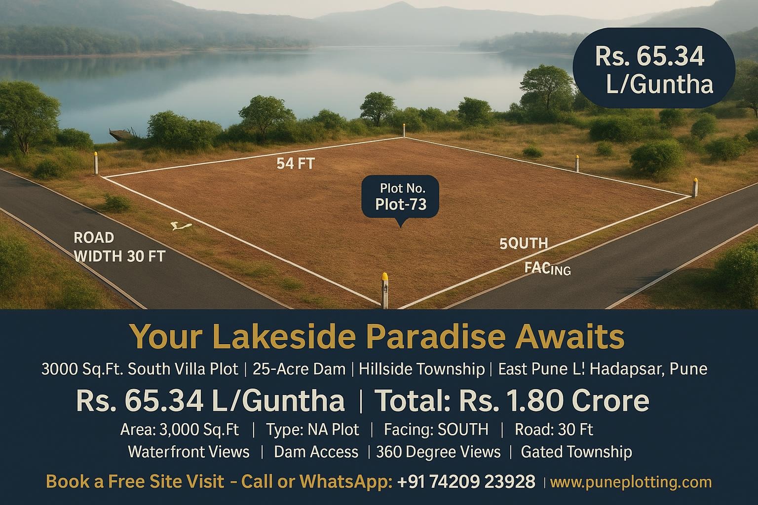 Plot View — Boundary Marked