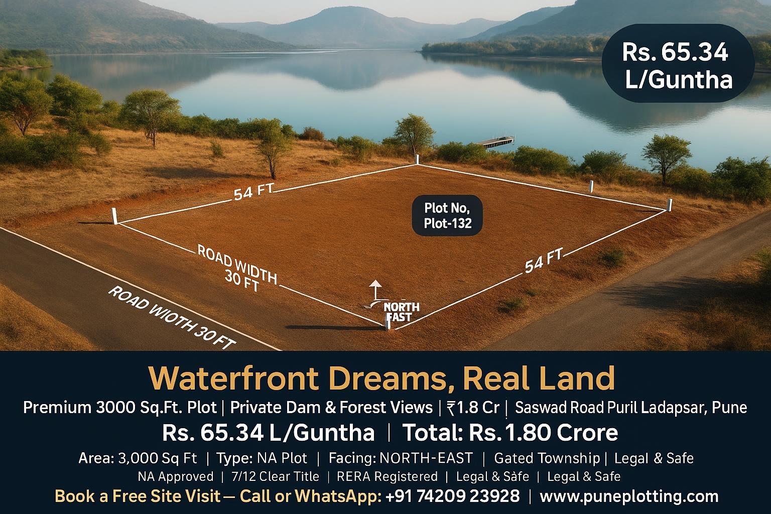 Plot View — Boundary Marked