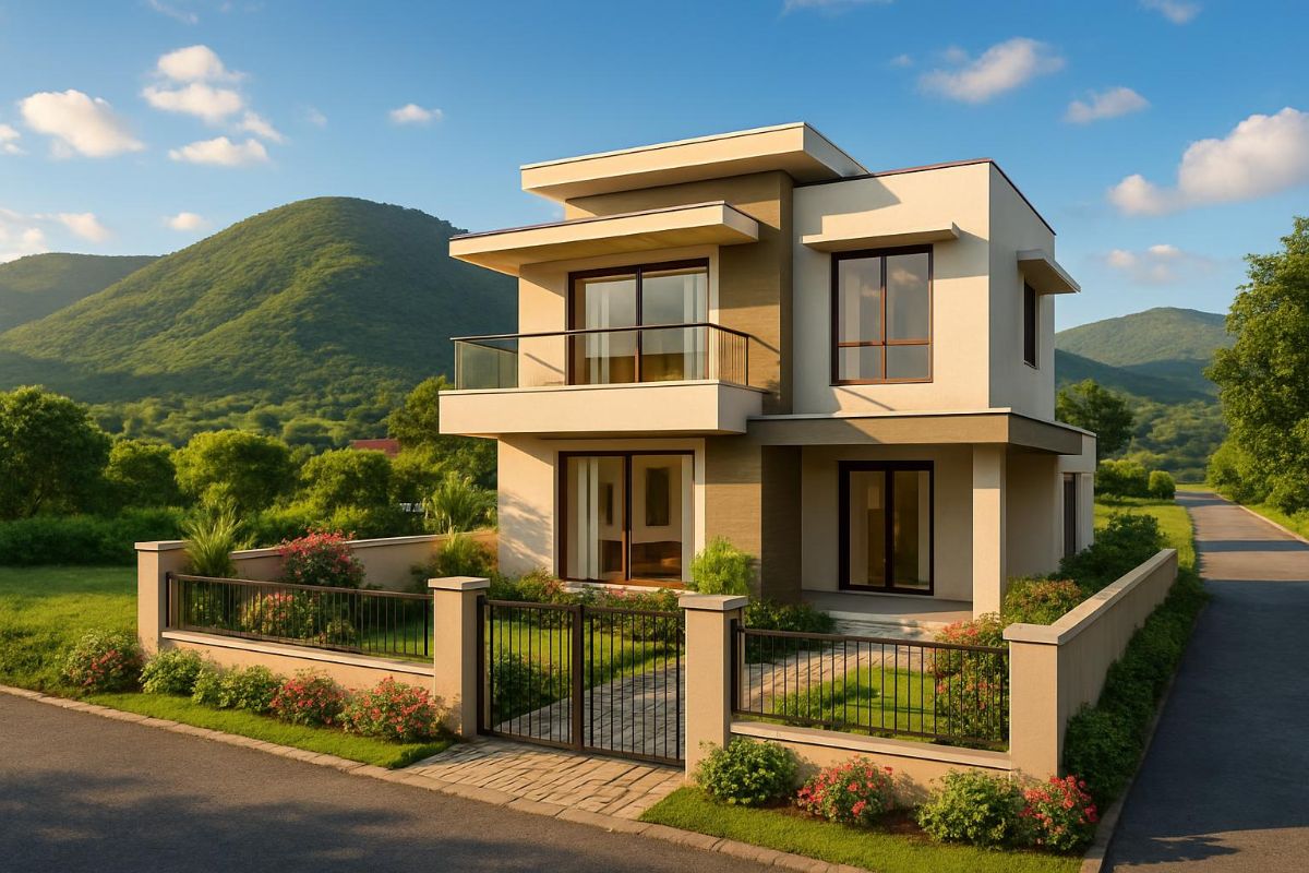Villa / Bungalow on Plot — Aspirational View