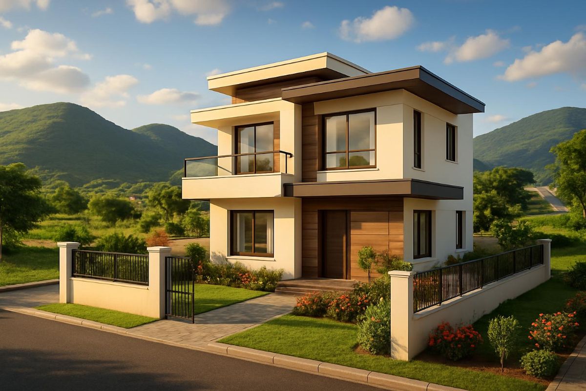 Villa / Bungalow on Plot — Aspirational View