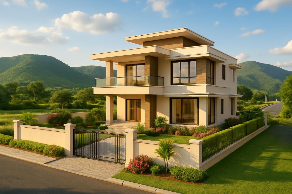 Villa / Bungalow on Plot — Aspirational View