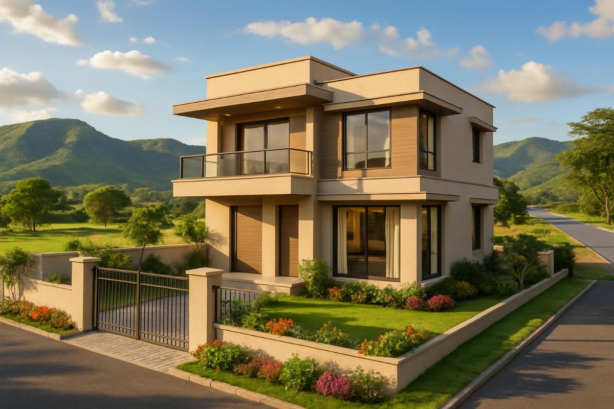 Villa / Bungalow on Plot — Aspirational View