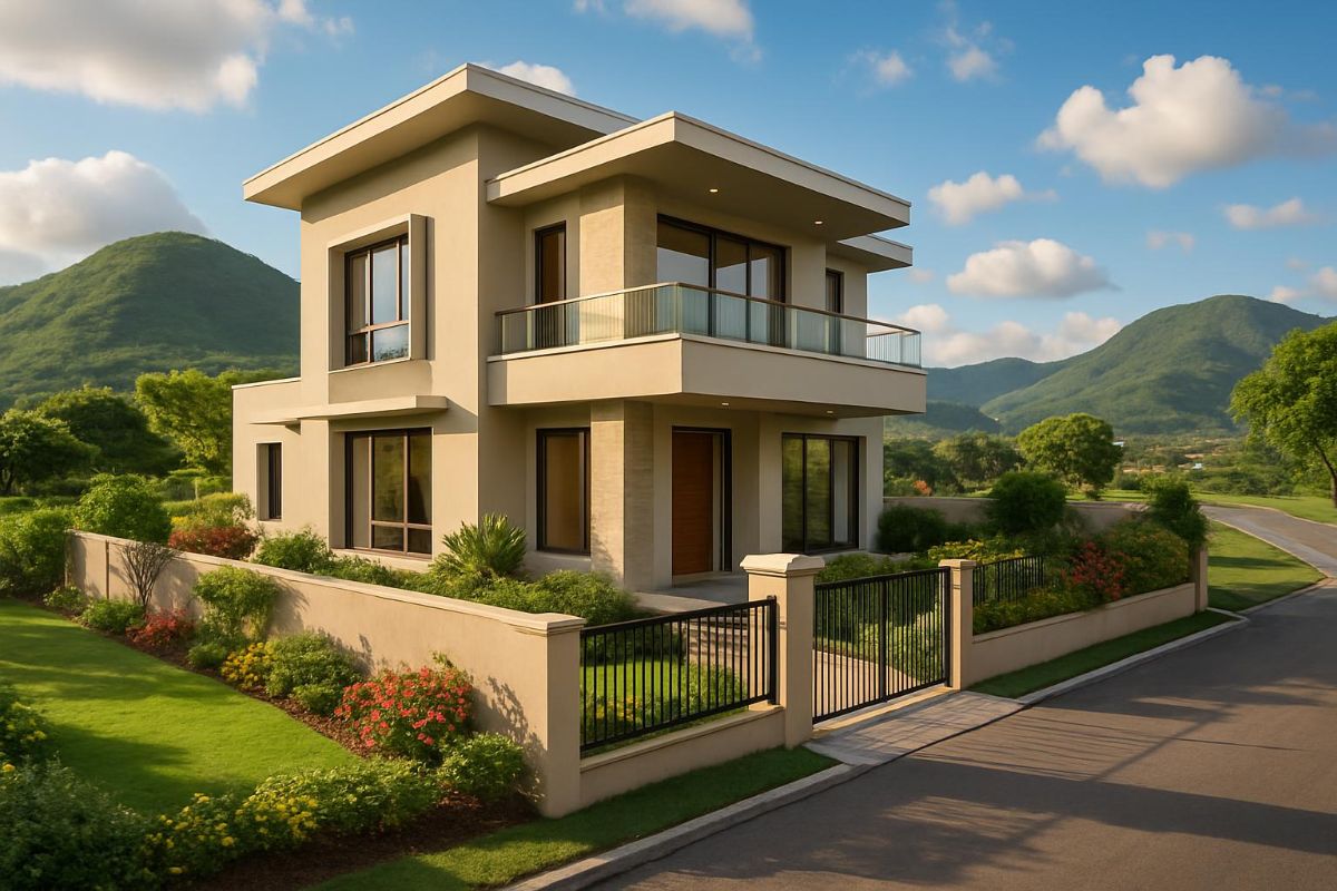 Villa / Bungalow on Plot — Aspirational View